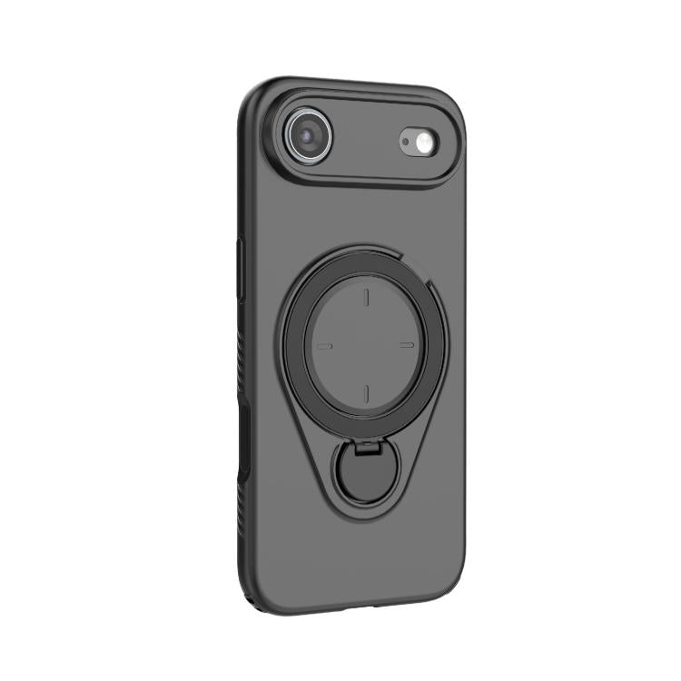 For iPhone Air Ring Shield MagSafe TPU Phone Case with 360 Degree Rotating Holder