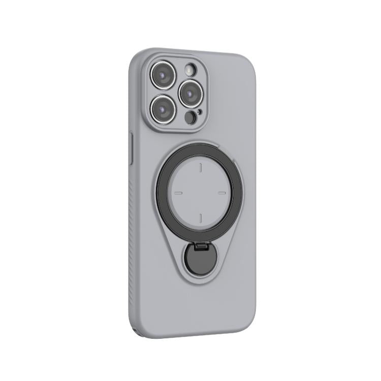 For iPhone 14 Pro Max Ring Shield MagSafe TPU Phone Case with 360 Degree Rotating Holder