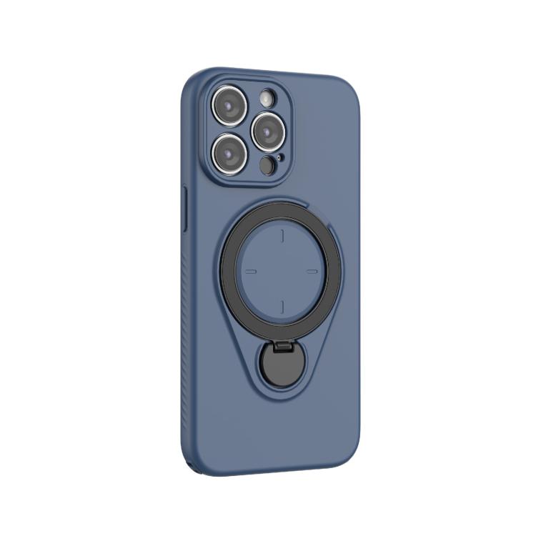 For iPhone 14 Pro Max Ring Shield MagSafe TPU Phone Case with 360 Degree Rotating Holder
