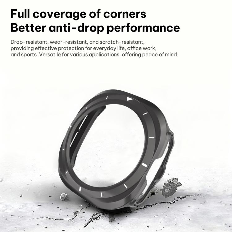 For Samsung Galaxy Watch Ultra / Ultra 2025 xDfind Scale Frame PC Hollow Watch Cover