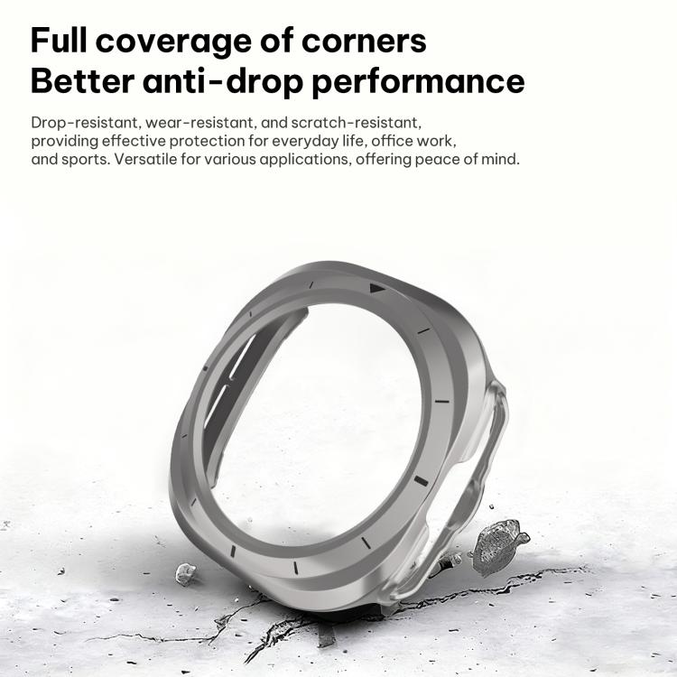 For Samsung Galaxy Watch Ultra / Ultra 2025 xDfind Scale Frame PC Hollow Watch Cover