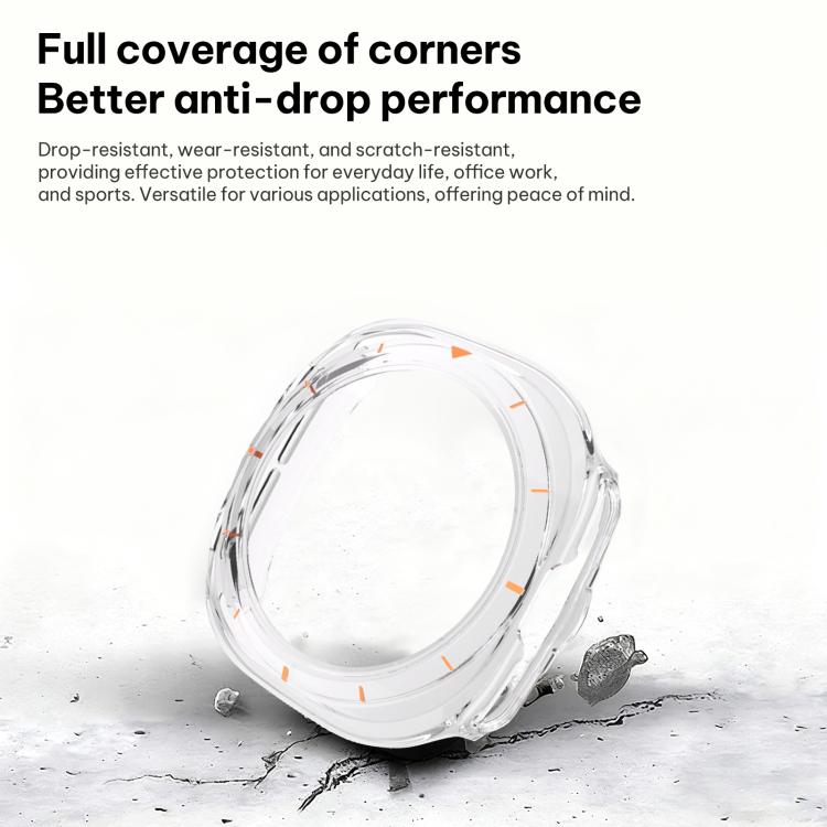 For Samsung Galaxy Watch Ultra / Ultra 2025 xDfind Scale Frame PC Hollow Watch Cover