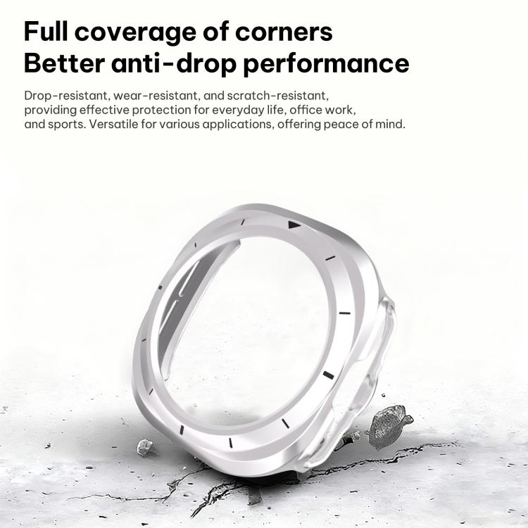 For Samsung Galaxy Watch Ultra / Ultra 2025 xDfind Scale Frame PC Hollow Watch Cover