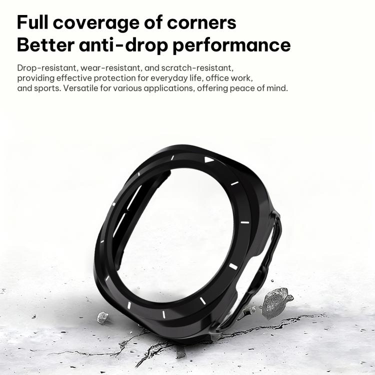 For Samsung Galaxy Watch Ultra / Ultra 2025 xDfind Scale Frame PC Hollow Watch Cover