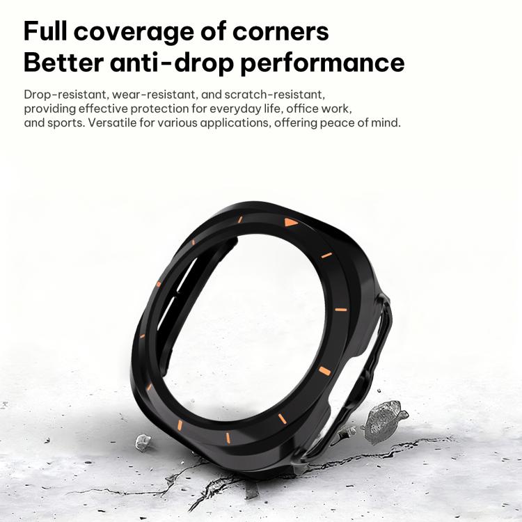 For Samsung Galaxy Watch Ultra / Ultra 2025 xDfind Scale Frame PC Hollow Watch Cover