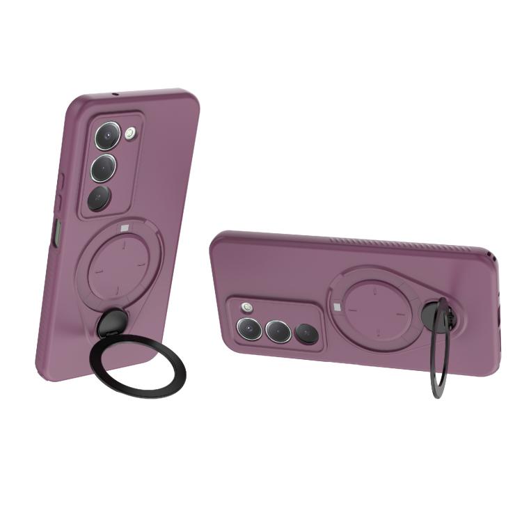 For Redmi 15 5G Global / 15 4G SEA 169.5mm Ring Shield MagSafe TPU Phone Case with 360 Degree Rotating Holder