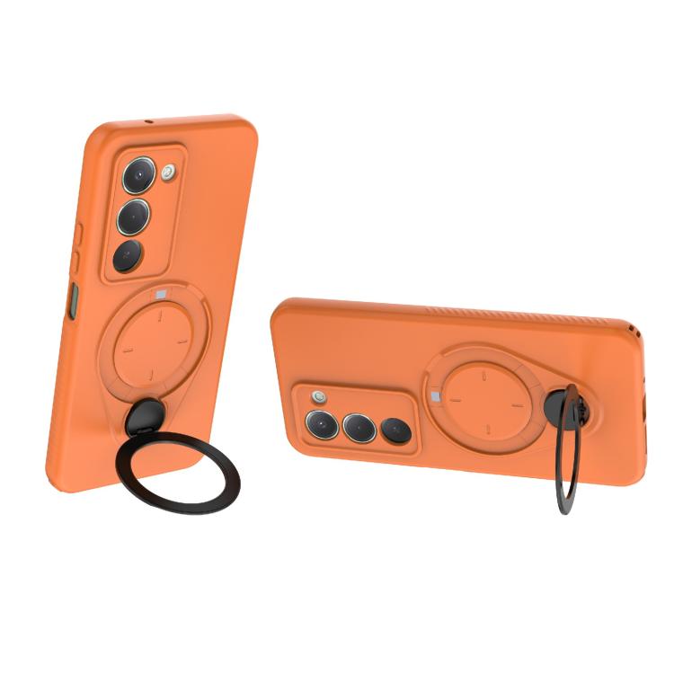 For Redmi 15 5G Global / 15 4G SEA 169.5mm Ring Shield MagSafe TPU Phone Case with 360 Degree Rotating Holder