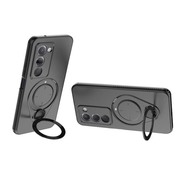 For Redmi 15 5G / 4G EU 171mm Ring Shield MagSafe TPU Phone Case with 360 Degree Rotating Holder