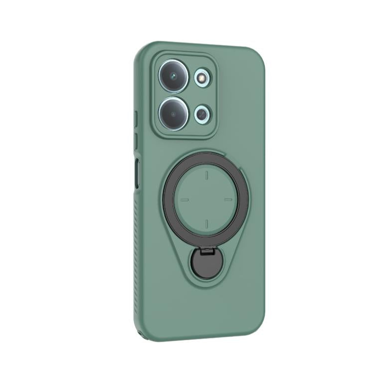 For Redmi 15C 5G / 4G Global 171mm Ring Shield MagSafe TPU Phone Case with 360 Degree Rotating Holder
