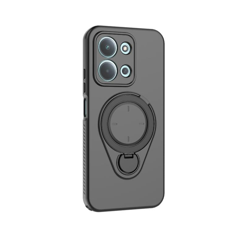 For Redmi 15C 5G / 4G Global 171mm Ring Shield MagSafe TPU Phone Case with 360 Degree Rotating Holder