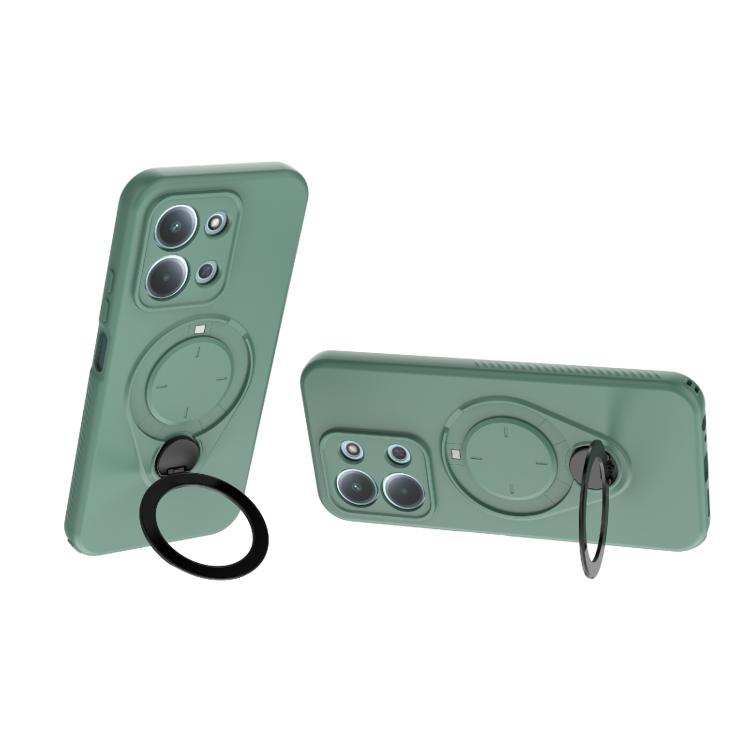 For Redmi 15C 5G / 4G EU 173mm Ring Shield MagSafe TPU Phone Case with 360 Degree Rotating Holder