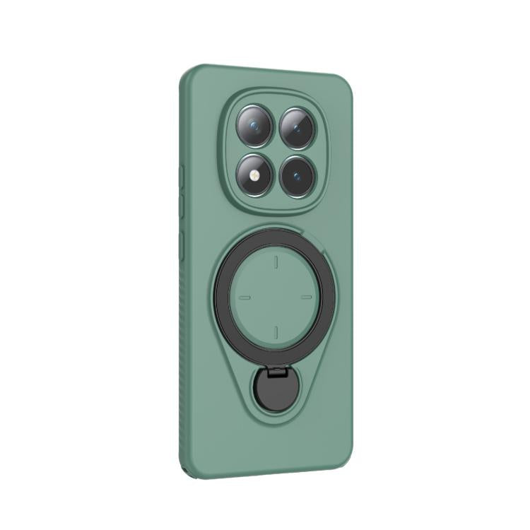 For Redmi Note 15 4G / 5G Global 164mm Ring Shield MagSafe TPU Phone Case with 360 Degree Rotating Holder