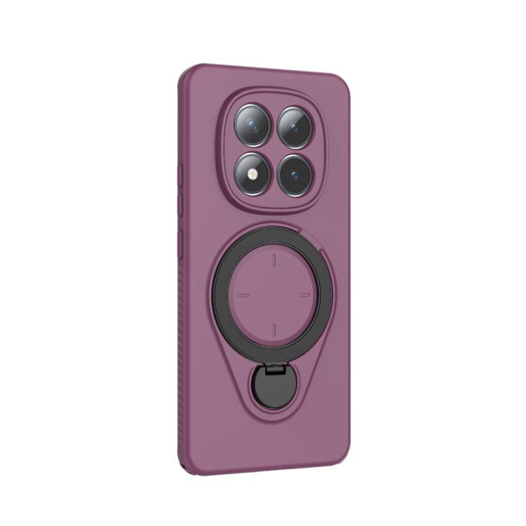 For Redmi Note 15 4G / 5G Global 164mm Ring Shield MagSafe TPU Phone Case with 360 Degree Rotating Holder