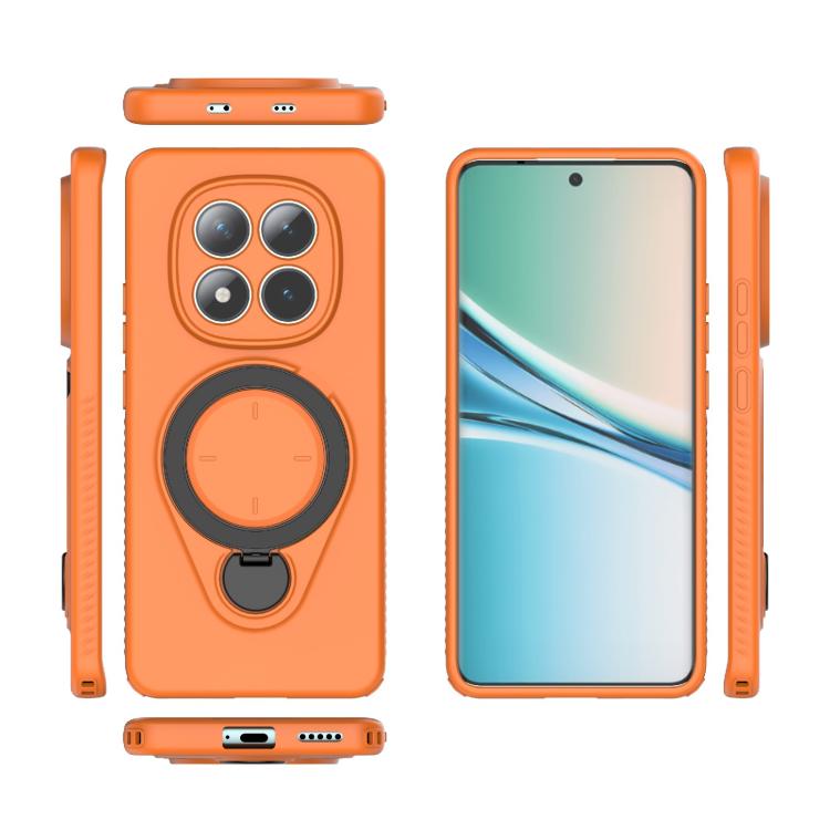 For Redmi Note 15 4G / 5G Global 164mm Ring Shield MagSafe TPU Phone Case with 360 Degree Rotating Holder