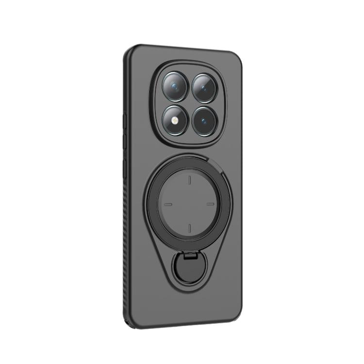 For Redmi Note 15 4G / 5G Global 164mm Ring Shield MagSafe TPU Phone Case with 360 Degree Rotating Holder