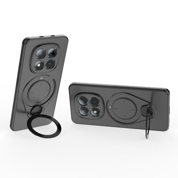 For Redmi Note 15 4G / 5G Global 164mm Ring Shield MagSafe TPU Phone Case with 360 Degree Rotating Holder