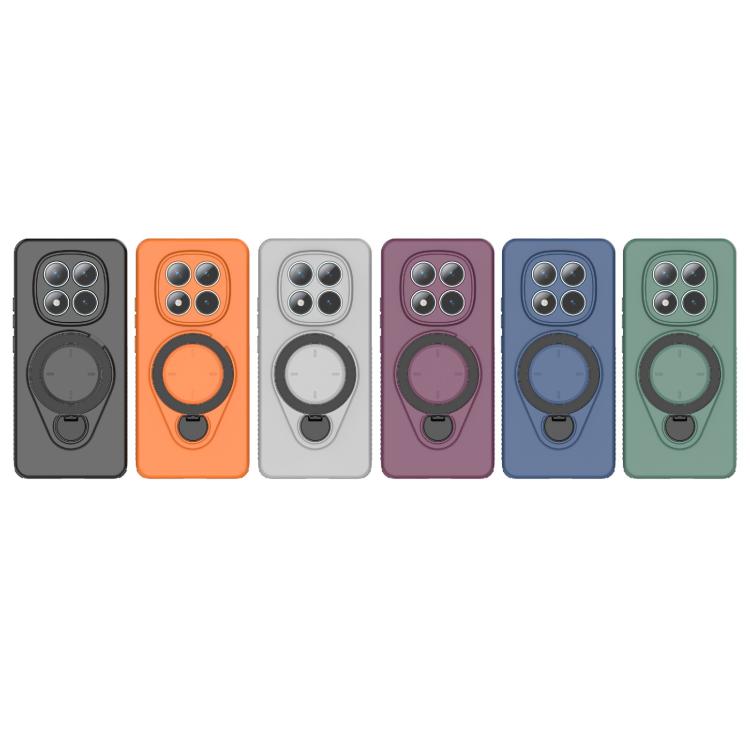 For Redmi Note 15 4G / 5G Global 164mm Ring Shield MagSafe TPU Phone Case with 360 Degree Rotating Holder
