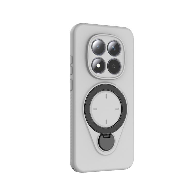 For Redmi Note 15 Pro 5G Global 163.6mm Ring Shield MagSafe TPU Phone Case with 360 Degree Rotating Holder