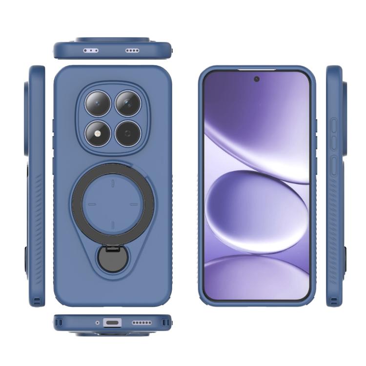 For Redmi Note 15 Pro 5G Global 163.6mm Ring Shield MagSafe TPU Phone Case with 360 Degree Rotating Holder