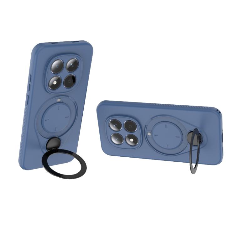 For Redmi Note 15 Pro 5G Global 163.6mm Ring Shield MagSafe TPU Phone Case with 360 Degree Rotating Holder