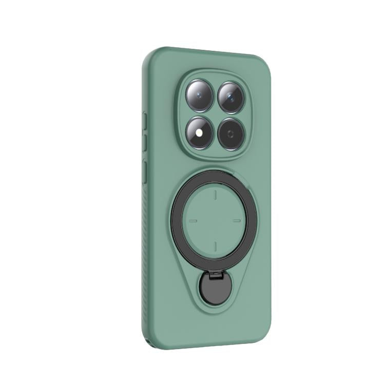 For Redmi Note 15 Pro 5G Global 163.6mm Ring Shield MagSafe TPU Phone Case with 360 Degree Rotating Holder