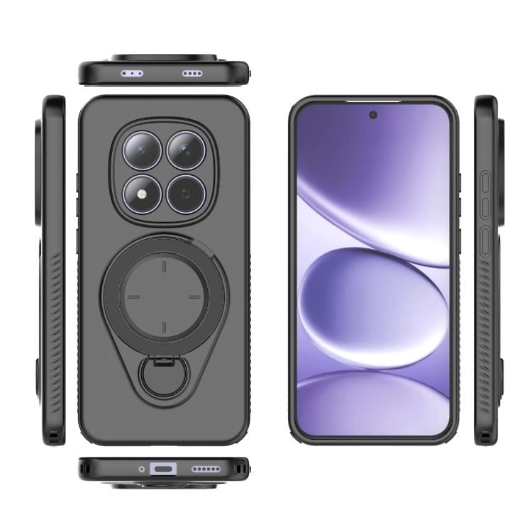 For Redmi Note 15 Pro 5G Global 163.6mm Ring Shield MagSafe TPU Phone Case with 360 Degree Rotating Holder