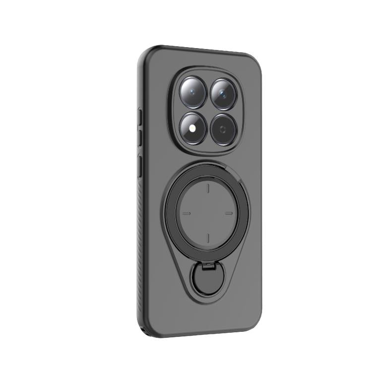 For Redmi Note 15 Pro 5G Global 163.6mm Ring Shield MagSafe TPU Phone Case with 360 Degree Rotating Holder