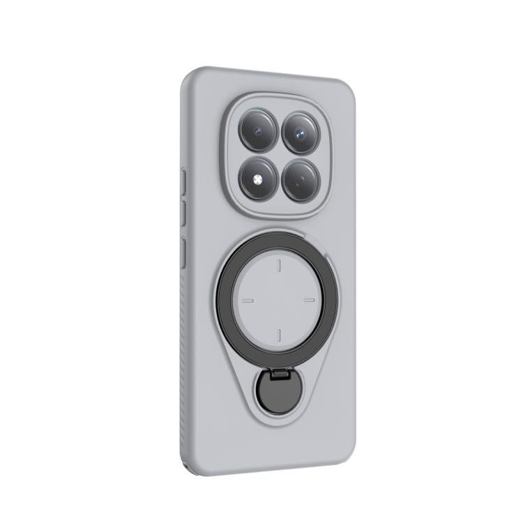 For Redmi Note 15 Pro 4G Global 163.2mm Ring Shield MagSafe TPU Phone Case with 360 Degree Rotating Holder