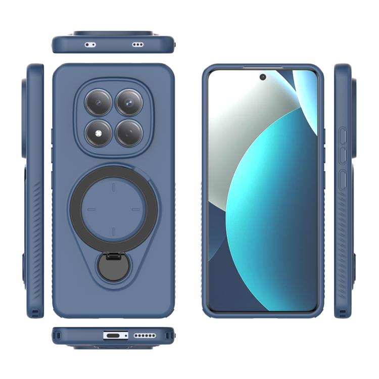 For Redmi Note 15 Pro 4G Global 163.2mm Ring Shield MagSafe TPU Phone Case with 360 Degree Rotating Holder