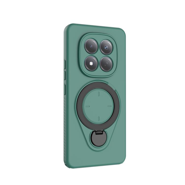 For Redmi Note 15 Pro 4G Global 163.2mm Ring Shield MagSafe TPU Phone Case with 360 Degree Rotating Holder