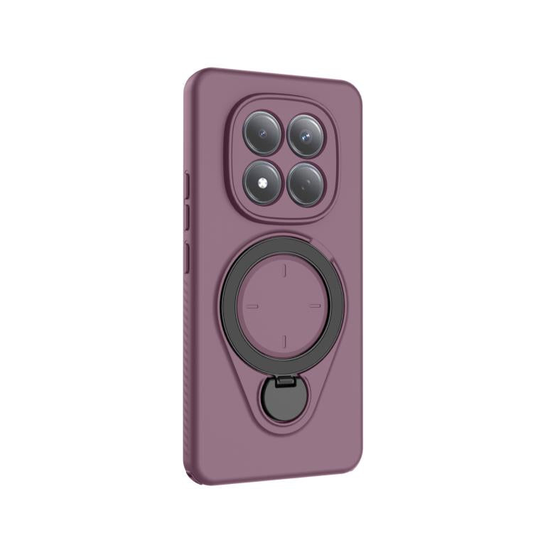 For Redmi Note 15 Pro 4G Global 163.2mm Ring Shield MagSafe TPU Phone Case with 360 Degree Rotating Holder