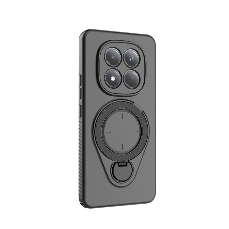 For Redmi Note 15 Pro 4G Global 163.2mm Ring Shield MagSafe TPU Phone Case with 360 Degree Rotating Holder