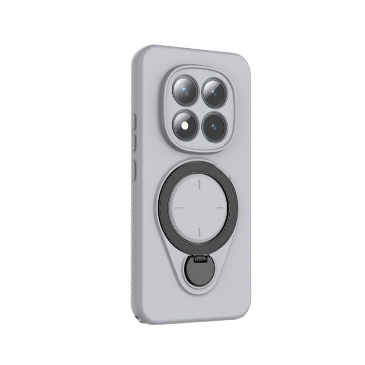 For Redmi Note 15 Pro+ 5G 163.3mm Ring Shield MagSafe TPU Phone Case with 360 Degree Rotating Holder