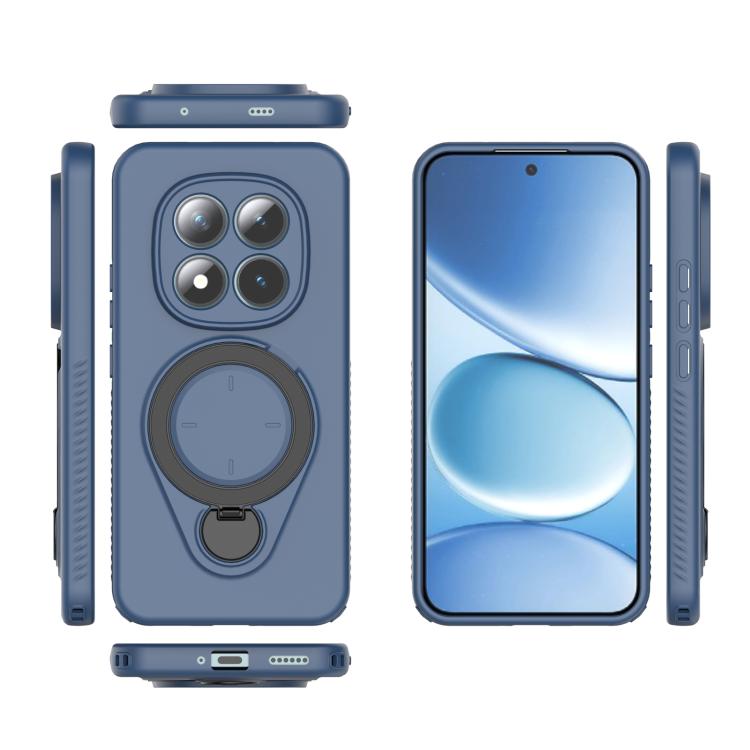 For Redmi Note 15 Pro+ 5G 163.3mm Ring Shield MagSafe TPU Phone Case with 360 Degree Rotating Holder