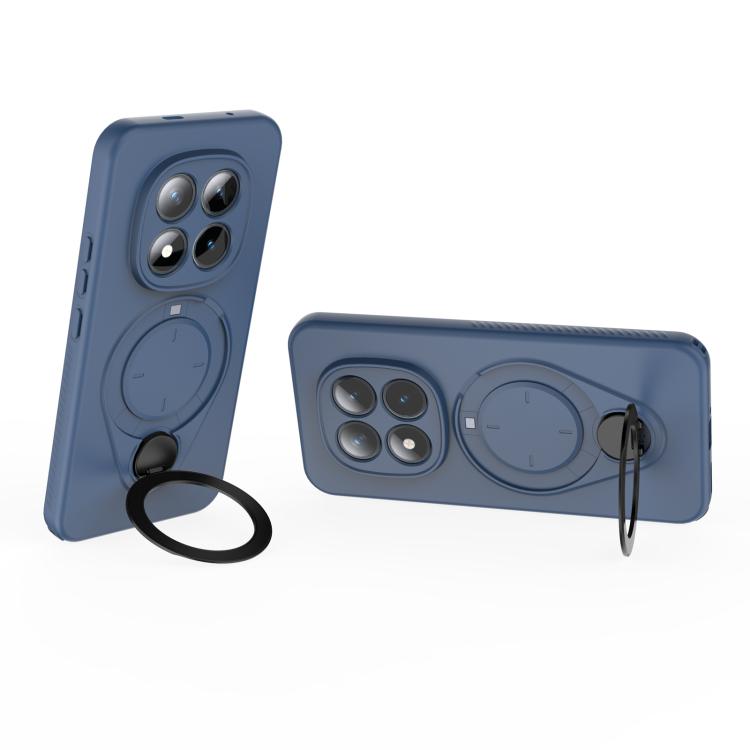 For Redmi Note 15 Pro+ 5G 163.3mm Ring Shield MagSafe TPU Phone Case with 360 Degree Rotating Holder