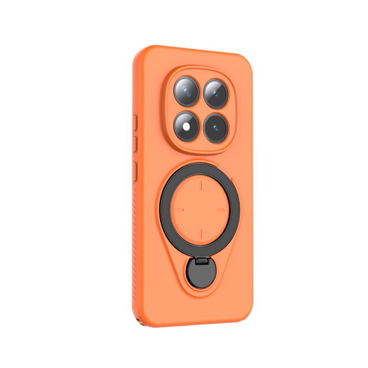 For Redmi Note 15 Pro+ 5G 163.3mm Ring Shield MagSafe TPU Phone Case with 360 Degree Rotating Holder
