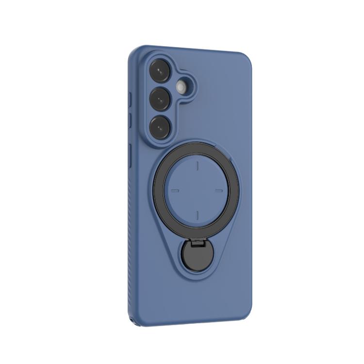 For Samsung Galaxy S26+ 5G Ring Shield MagSafe TPU Phone Case with 360 Degree Rotating Holder