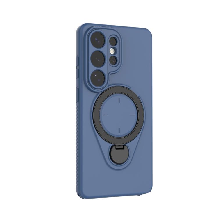 For Samsung Galaxy S26 Ultra 5G Ring Shield MagSafe TPU Phone Case with 360 Degree Rotating Holder