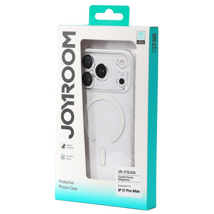 For iPhone 17 Pro Max JOYROOM Crystal Series MagSafe PC Phone Protective Case - Transparent