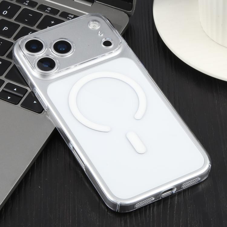 For iPhone 17 Pro JOYROOM Crystal Series MagSafe PC Phone Protective Case - Transparent