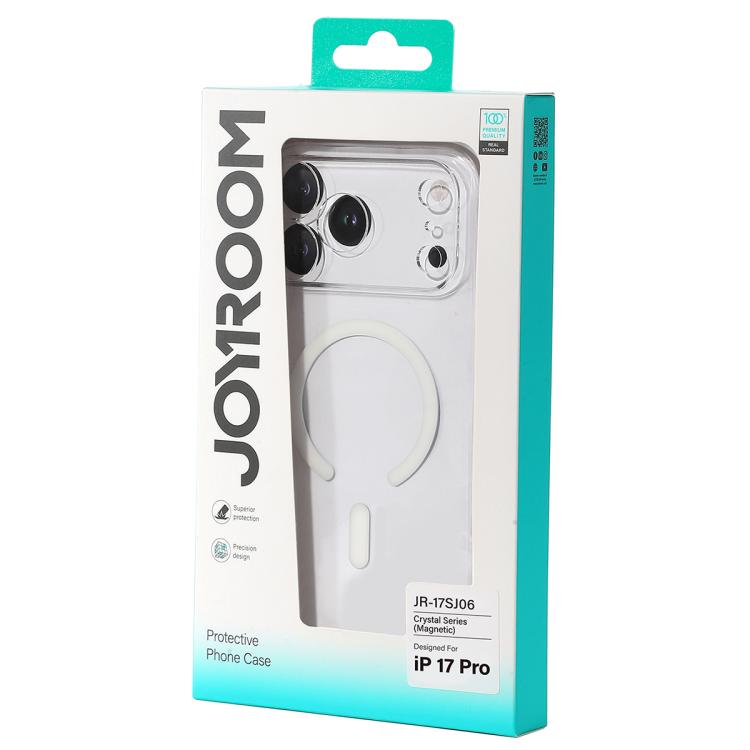 For iPhone 17 Pro JOYROOM Crystal Series MagSafe PC Phone Protective Case - Transparent