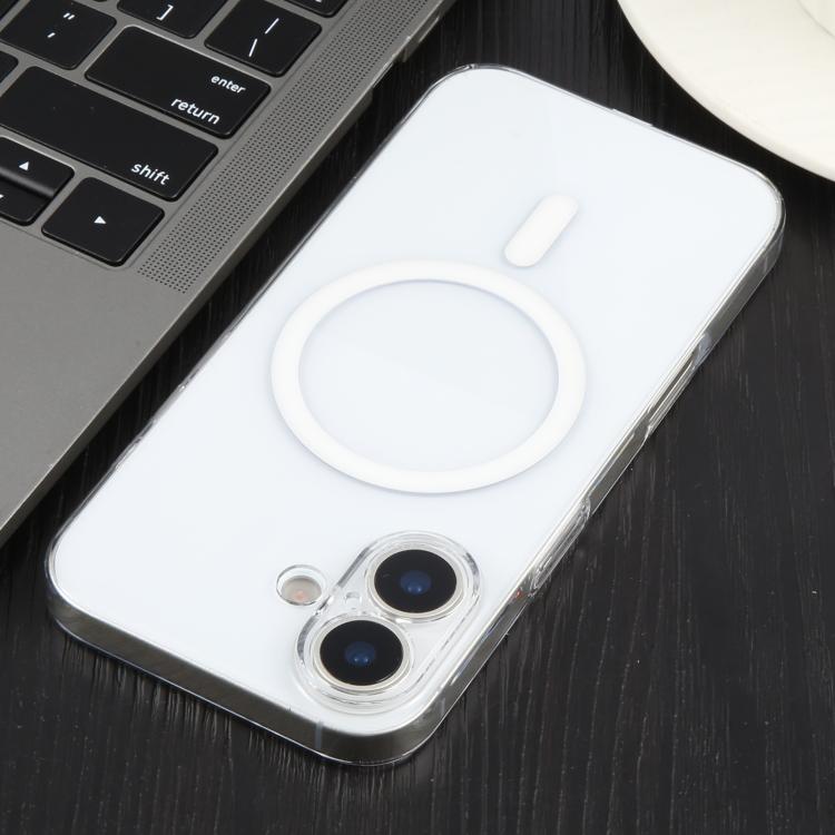 For iPhone 17 JOYROOM Crystal Series MagSafe PC Phone Protective Case - Transparent