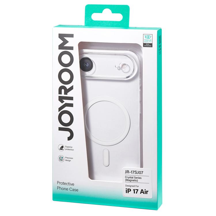 For iPhone Air JOYROOM Crystal Series MagSafe PC Phone Protective Case - Transparent