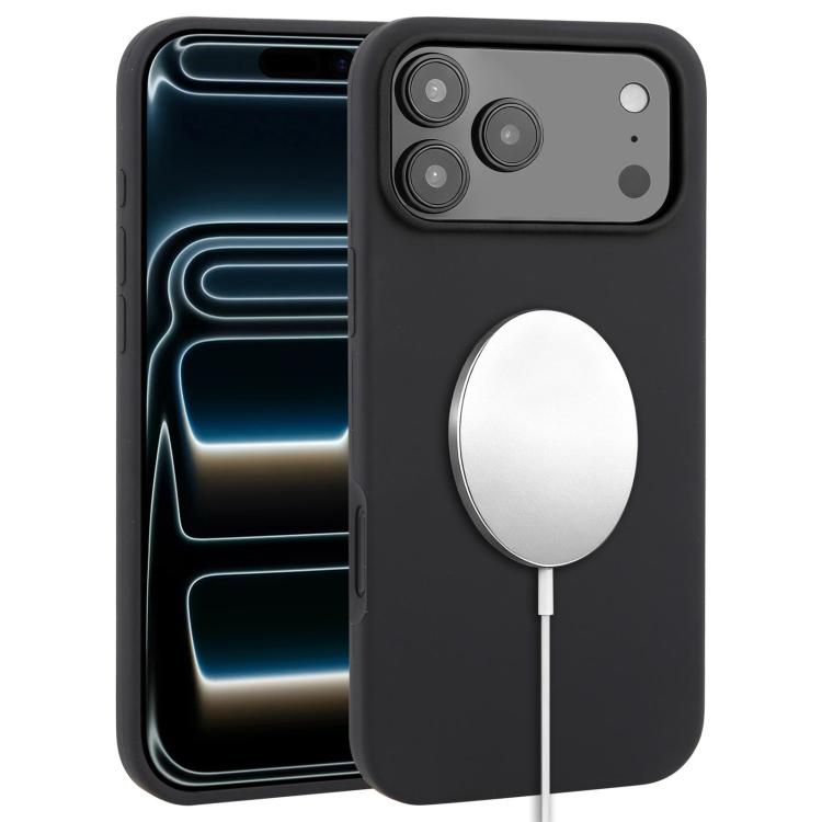 For iPhone 17 Pro Liquid Silicone Full Coverage MagSafe Phone Case