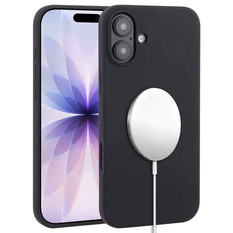 For iPhone 17 Liquid Silicone Full Coverage MagSafe Phone Case