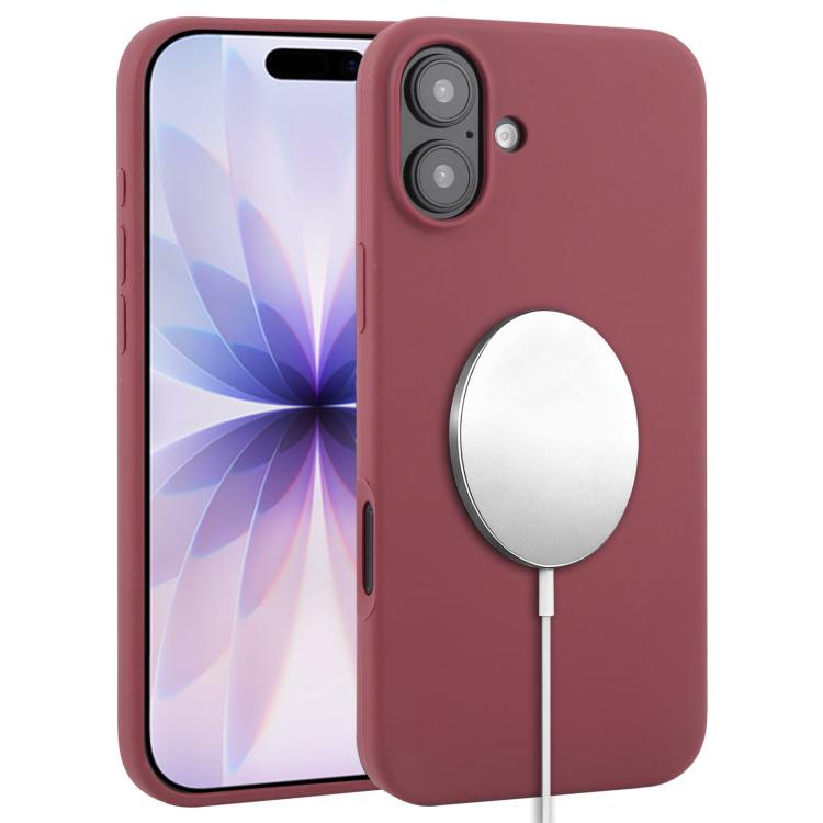 For iPhone 17 Liquid Silicone Full Coverage MagSafe Phone Case
