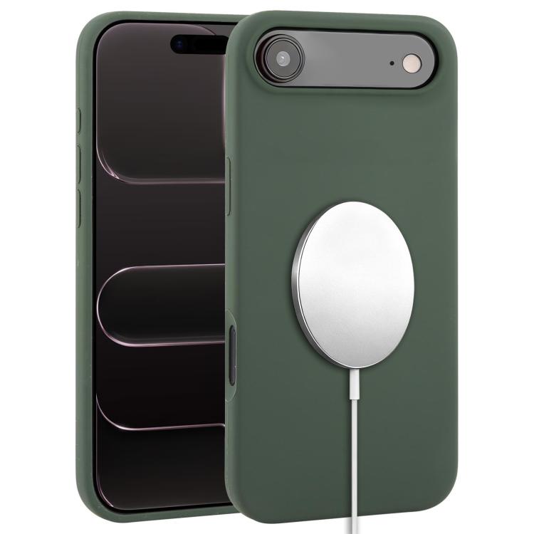 For iPhone Air Liquid Silicone Full Coverage MagSafe Phone Case