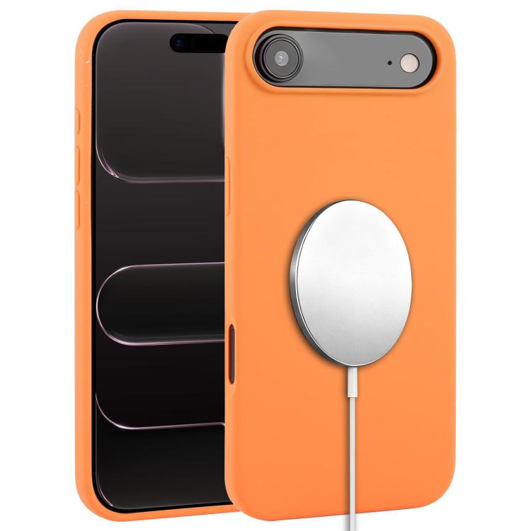 For iPhone Air Liquid Silicone Full Coverage MagSafe Phone Case