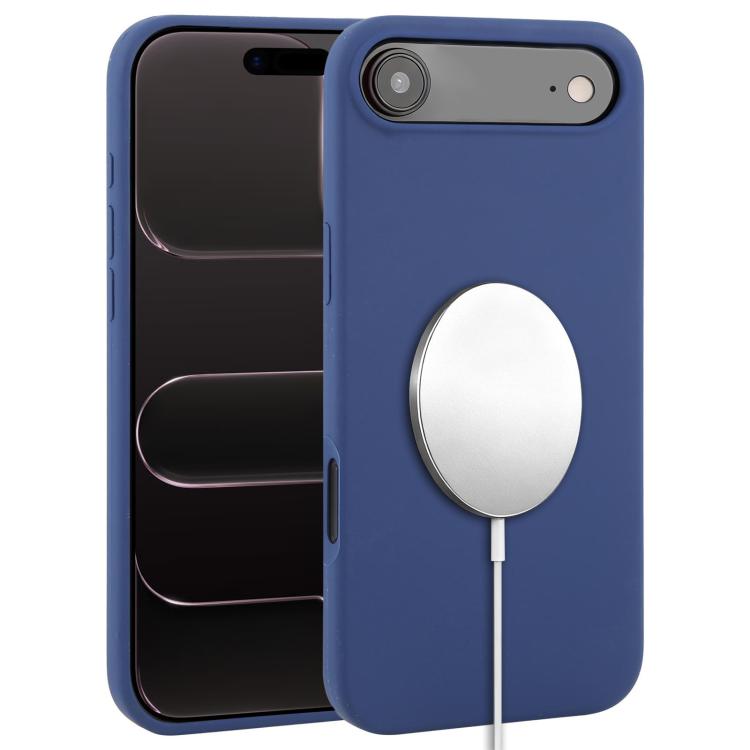 For iPhone Air Liquid Silicone Full Coverage MagSafe Phone Case