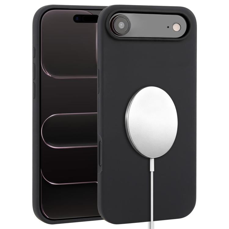 For iPhone Air Liquid Silicone Full Coverage MagSafe Phone Case